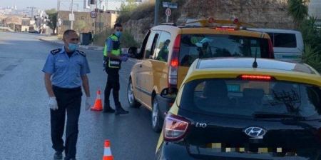  الشرطة تسحب 47 رخصة قيادة لسائقي المركبات العمومي في رام الله