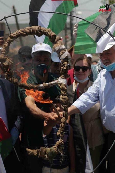 قلقيلية: المحافظ يشيد بالنهج المقاوم لكفر قدوم