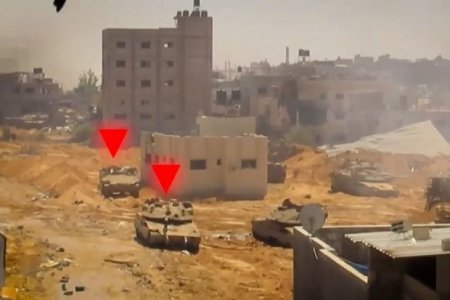 القسام تستهدف قوة إسرائيلية بدير البلح واشتباكات عنيفة غرب رفح