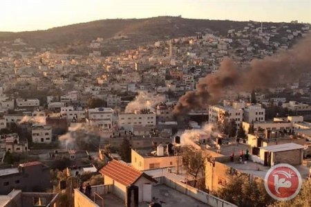 الاحتلال يشق طريقا عسكريا شمال طوباس