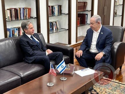 أكسيوس: بلينكن ضغط على نتنياهو بشأن أموال السلطة الفلسطينية