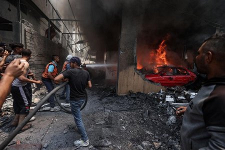 11 شهيدا في قصف ورصاص الاحتلال بعدة مناطق في قطاع غزة