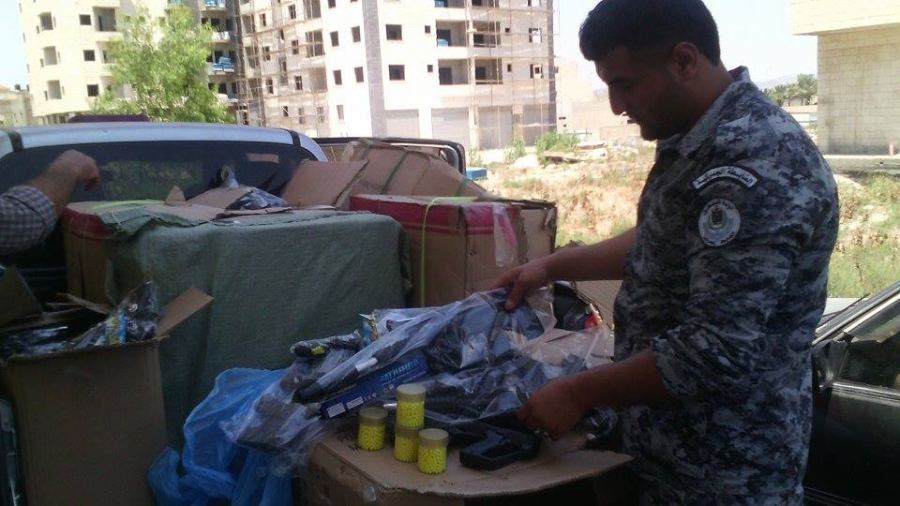 السلامة العامة في جنين تتلف العاب خرز ولحمة حبش