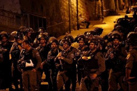 أصابة البرغوثي بعيار معدني في رأسه بمواجهات في القدس