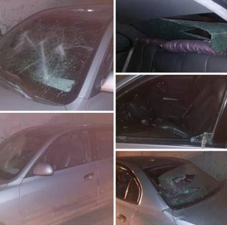 'النقابة' تستنكر اعتداء مجهولين على سيارة صحفي بالخليل