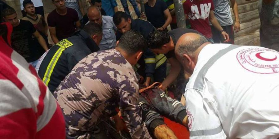 جنين:اصابة شاب بحادث انقلاب جرار زراعي وثلاثة أخرين بحالة اختناق اثر حريق مخزن