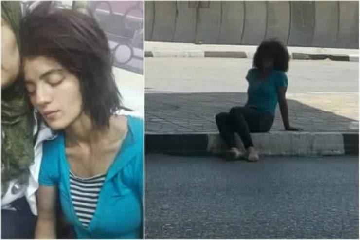 صور/ حقيقة متسولة في مصر تصدم الشارع 