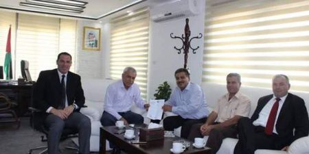 مجلس قروي رمانة غرب جنين يوقع اتفاقية مع هيئة تسوية الأراضي والمياه