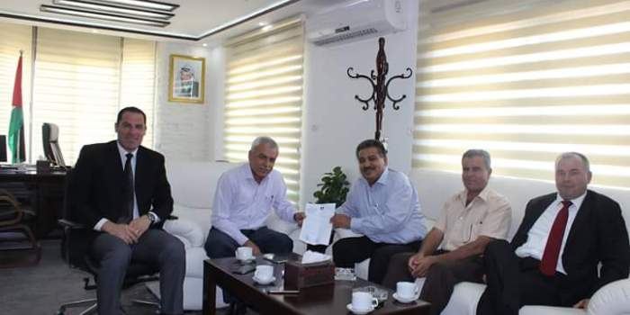 مجلس قروي رمانة غرب جنين يوقع اتفاقية مع هيئة تسوية الأراضي والمياه