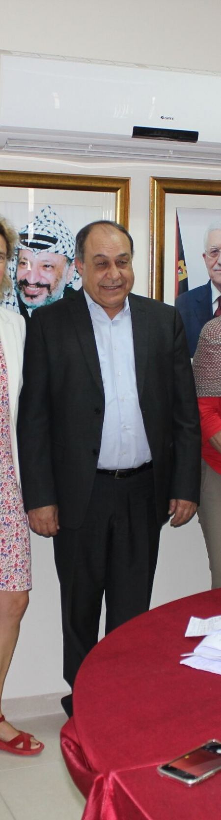 برعاية دولة رئيس الوزراء الدكتور رامي الحمد الله و محافظ محافظة جنين اللواء ابراهيم رمضان توقيع الاتفاقية المؤقته لشراء الطاقة الكهربائية الخاصة بمحطة 