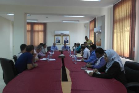 اجتماع اللجنة الوطنيه للمخيمات الصيفية في محافظة جنين