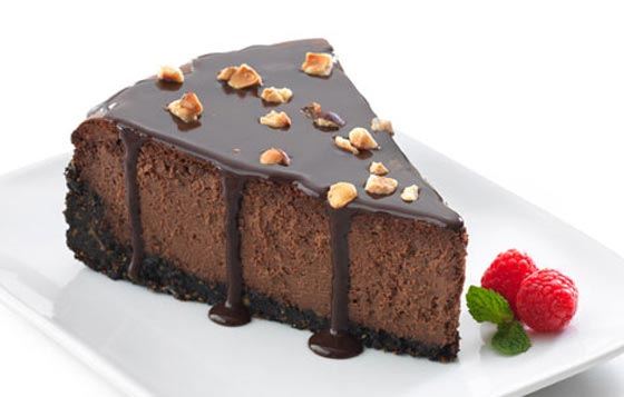  كيك الشوكولاتة البارد