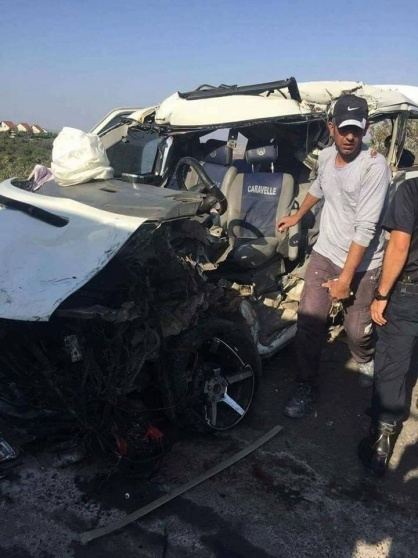 وفاة 5 فلسطينيين بحادث سير مروع غرب جنين
