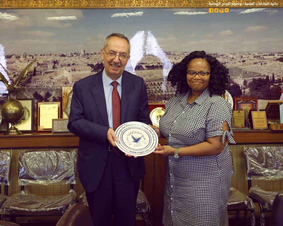 وفد أكاديمي من مركز الأبحاث الفلسطيني الأمريكي (PARC) يزور الجامعة للمرة الثانية على التوالى لبحث آفاق التعاون المشترك