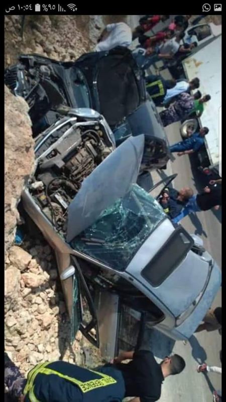 عاجل: مصرع مواطنة وثلاث اصابات في حادث سير مروع قرب الجامعة العربية الامريكية