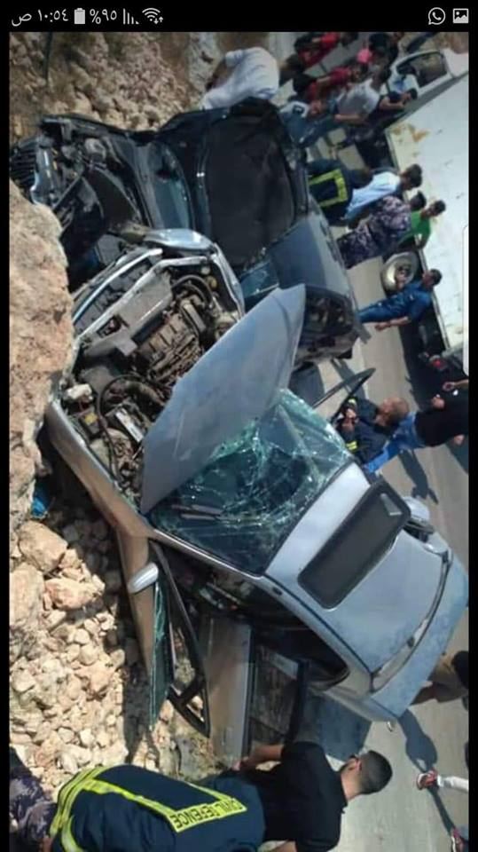 عاجل: مصرع مواطنة وثلاث اصابات في حادث سير مروع قرب الجامعة العربية الامريكية