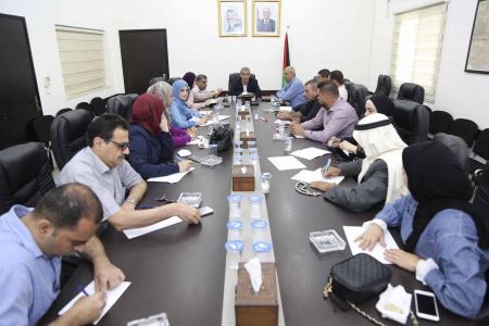 قلقيلية: اجتماع لمناقشة التحضيرات النهائية ليوم الزي الفلسطيني