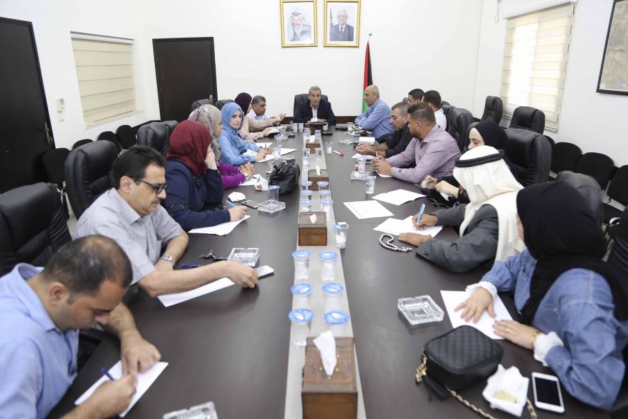 قلقيلية: اجتماع لمناقشة التحضيرات النهائية ليوم الزي الفلسطيني