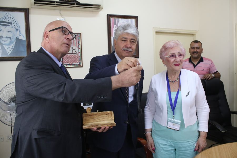 التنمية الاجتماعية تستقبل وفد الشباب الفلسطيني المغترب ببرنامج 