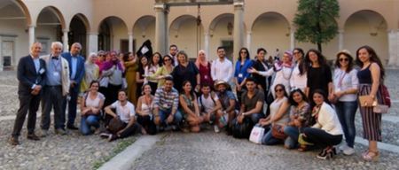  فريق من كلية الهندسة وتكنولوجيا المعلومات في جامعة النجاح الوطنية يشارك في ورشة العمل العالمية مايكل أنجلو في روما