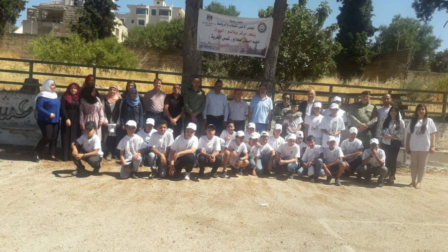 تنمية رام الله تفتتح مخيم شمس الحرية
