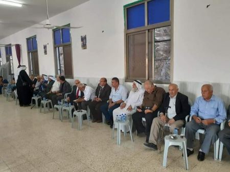  عطوة اعتراف في قرية العطارة على اثر وفاة الطفل رابعة