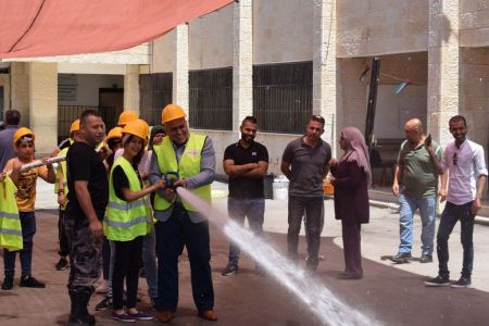 فعاليات الاطفائي الصغير بجنين