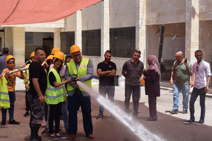 فعاليات الاطفائي الصغير بجنين