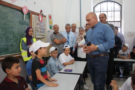  محافظ جنين يتفقد المخيمات الصيفية طلائع فلسطين في بلدة كفرراعي