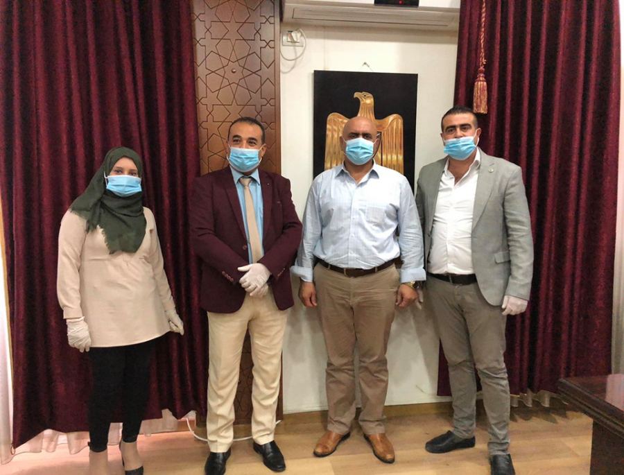 الرجوب يبحث سبل التعاون المشترك مع الشركة الأهلية للتأمين