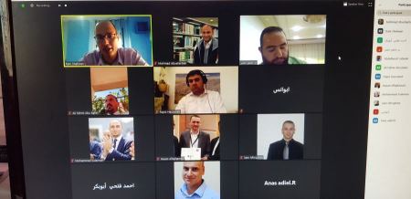  ندوة بعنوان واقع التسويق الإلكتروني في ظل جائحة كورونا