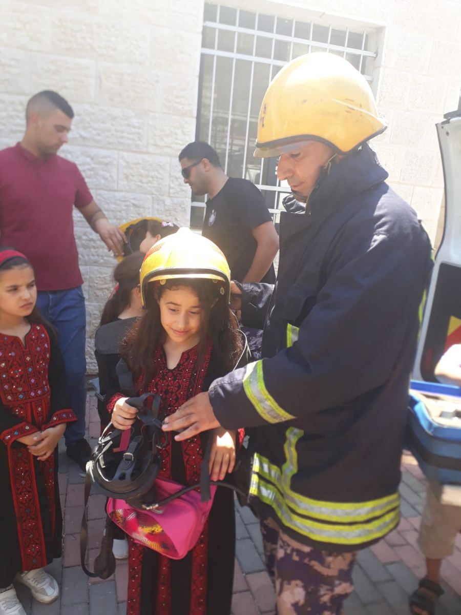 سلامة عامة لـ 75 مشارك في مخيمين صيفيين بجنين