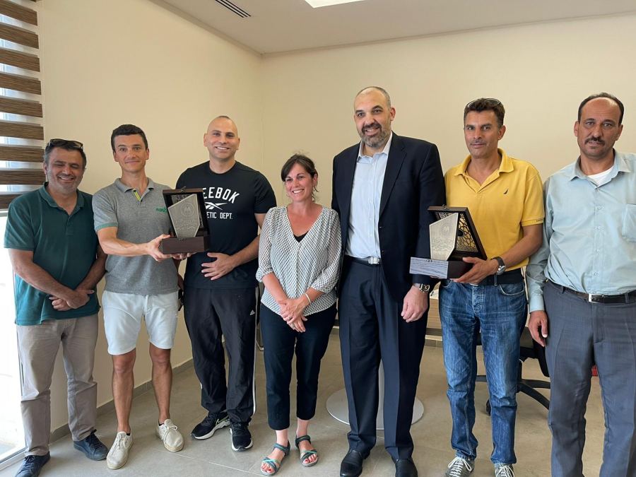 الجامعة العربية الامريكية تستقبل وفداً من إقليم اللوار أتلانتيك والفدرالية الفرنسية وبلدية مرج ابن عامر المشتركة