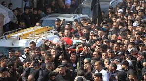 تشييع جثماني الشهيدين نجوم والولجي في أريحا