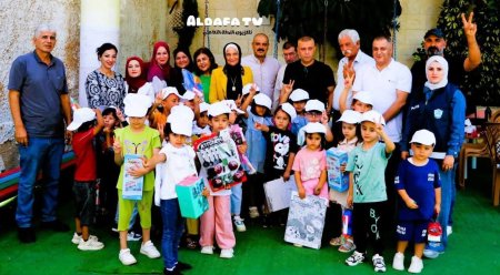 جمعية التكافل الخيرية تنفذ نشاط ترفيهي في روضة بسمات النموذجية المستضيفة لبرنامج تعويض الفاقد التعليمي في بلدة برقين للاطفال النازحين من مخيم جنين