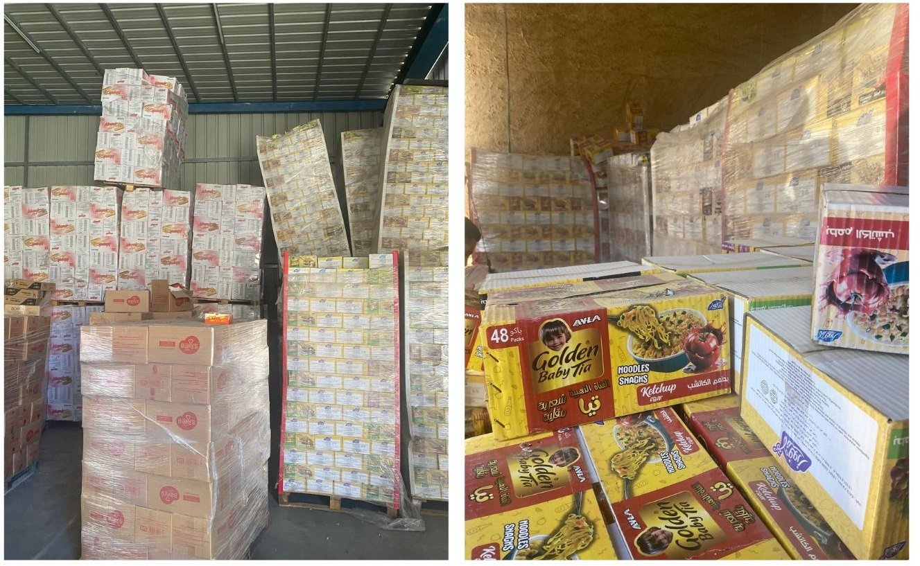 الأمن الوقائي يضبط كمية كبيرة من المواد الغذائية منتهية الصلاحية في الخليل