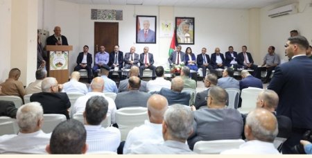 وفد وزاري يزور طوباس ويضع حجر الأساس لأكبر مدرسة مهنية في الضفة ويتابع مشاريع الكهرباء والمياه