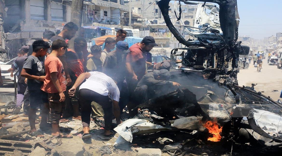 شهيدان و16 إصابة في قصف الاحتلال مستشفى اليمن السعيد شمال قطاع غزة