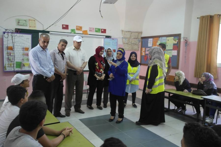 محافظة جنين والمجلس الأعلى للشباب والرياضة يتفقدان المخيمات الصيفية ” بذور الأمل طلائع الغد “