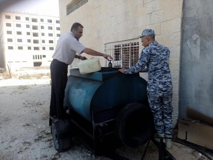 ضبط 1250 لتر سولار مجهول المصدر في جنين