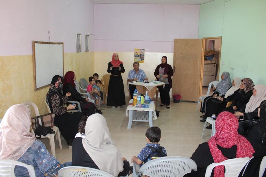 ( مفتاح ) تنظم لقاء جماهيري في مركز نسوي الحي الشرقي في جنين