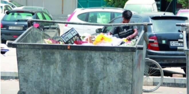 مواطن اردني يلقي زوجته بحاوية قمامة بعد ان ..... ! 