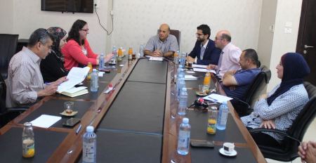 وفد من مؤسسة “ميرسي كور” يزور الجامعة العربية الأمريكية لبحث سبل التعاون