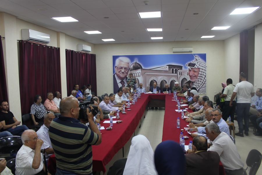 فعاليات محافظة جنين توصي بضرورة إعادة تفعيل المجلس الوطني وترتيب البيت الفلسطيني لمواجهة التحديات الراهنة