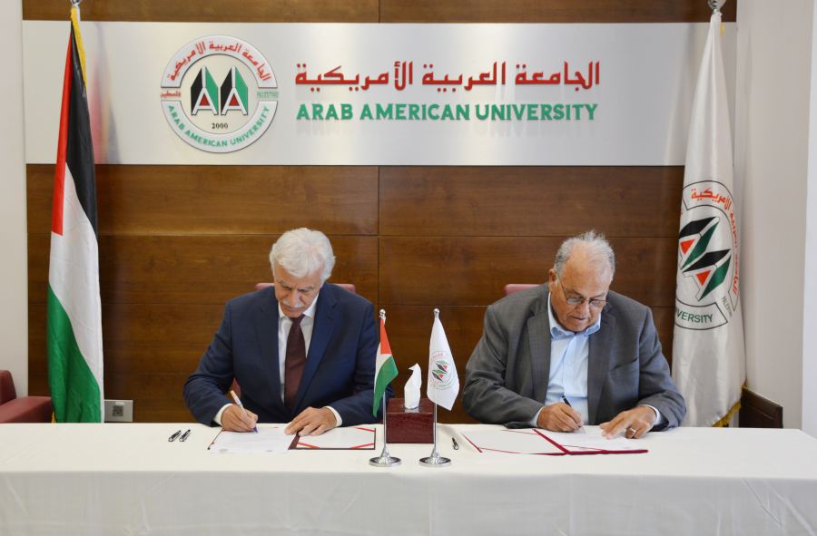 الجامعة العربية الامريكية وجامعة فلسطين التقنية – خضوري توقعان مذكرة تفاهم للتعاون الأكاديمي والبحثي