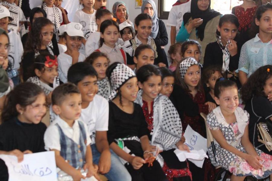 إقليم شرق غزة يتفقد المخيمات الصيفية للأشبال والزهرات