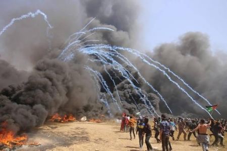 20 إصابة برصاص الاحتلال على الحدود الشرقية لقطاع غزة