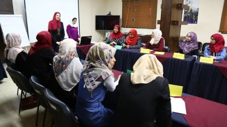 مركز شؤون المرأة يعقد تدريباً حول " تأهيل مدربين /ات حول العنف المبنى على النوع الاجتماعى"