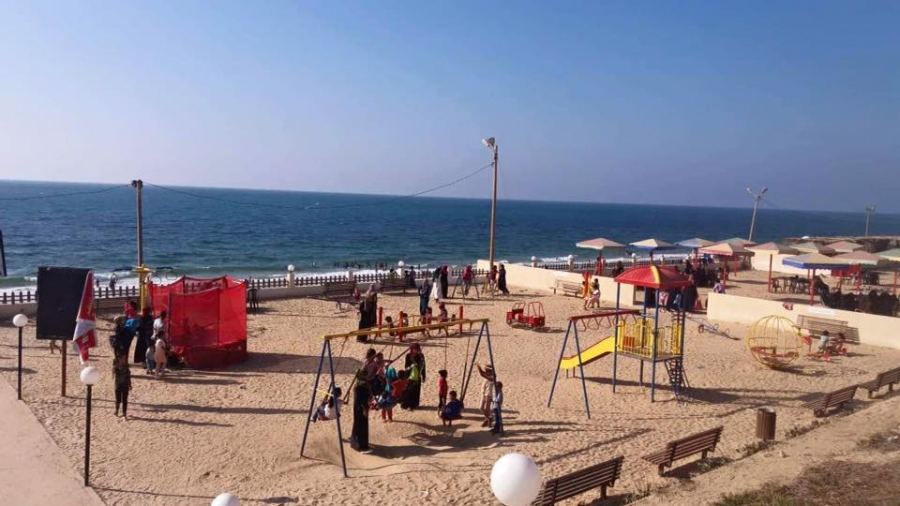 دير البلح : خطة من المشاريع الحيوية في المدينة وتجهيزات لـاستقبال عيد الأضحى