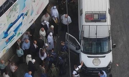 الأمن يفض احتجاجاً لحزب التحرير على تنظيم ماراثون في الخليل